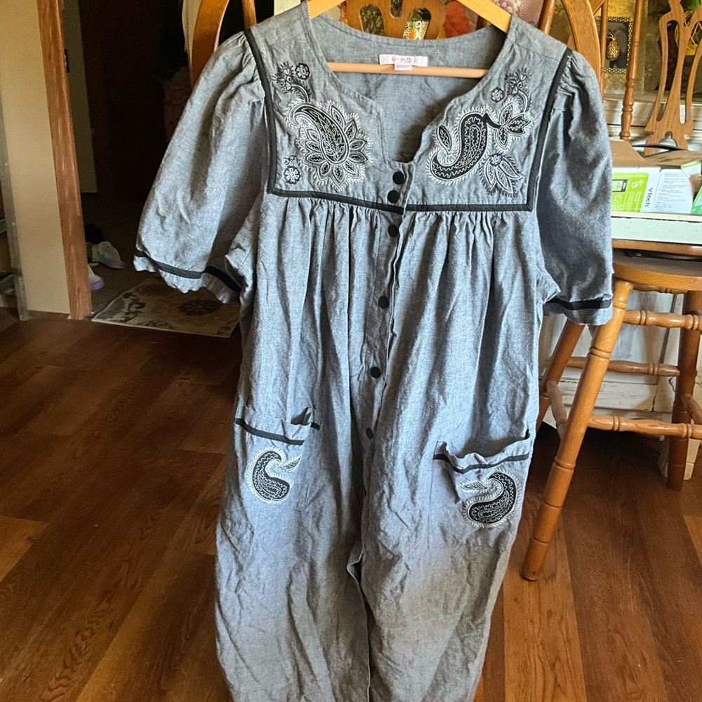 Go softly, size, small ladies, robe /house dress